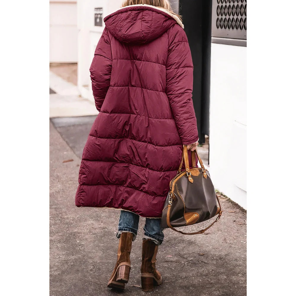 Parka Larga de Invierno para Mujer Isla