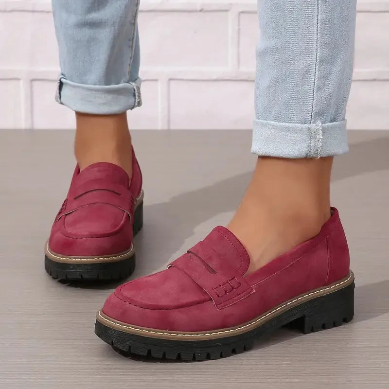 Mocasines para Mujer con Suela Dentada - Chloé
