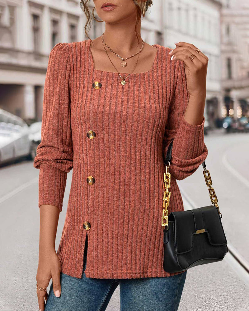 Suéter con Botones Elegante para Mujer Diana
