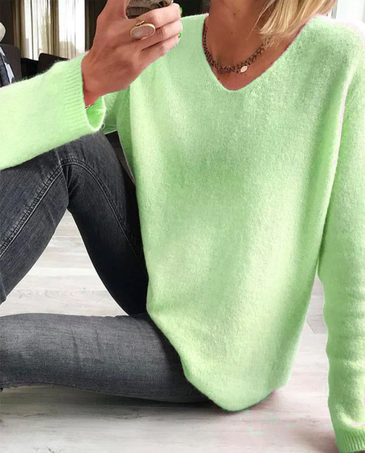 Suéter Tejido Chic para Mujer Ella