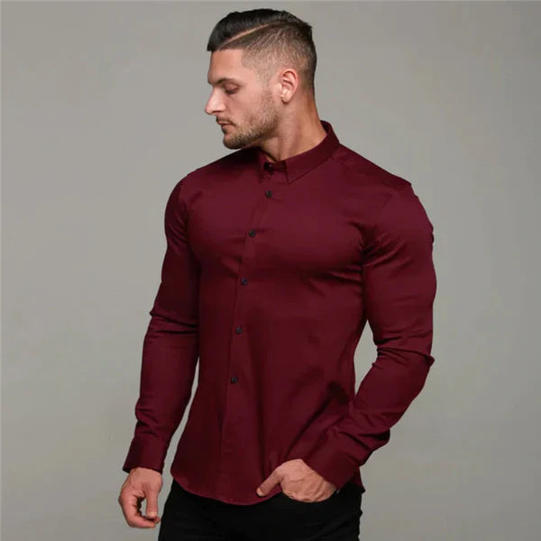 Camisa Antiarrugas y Elástica - UltraTech