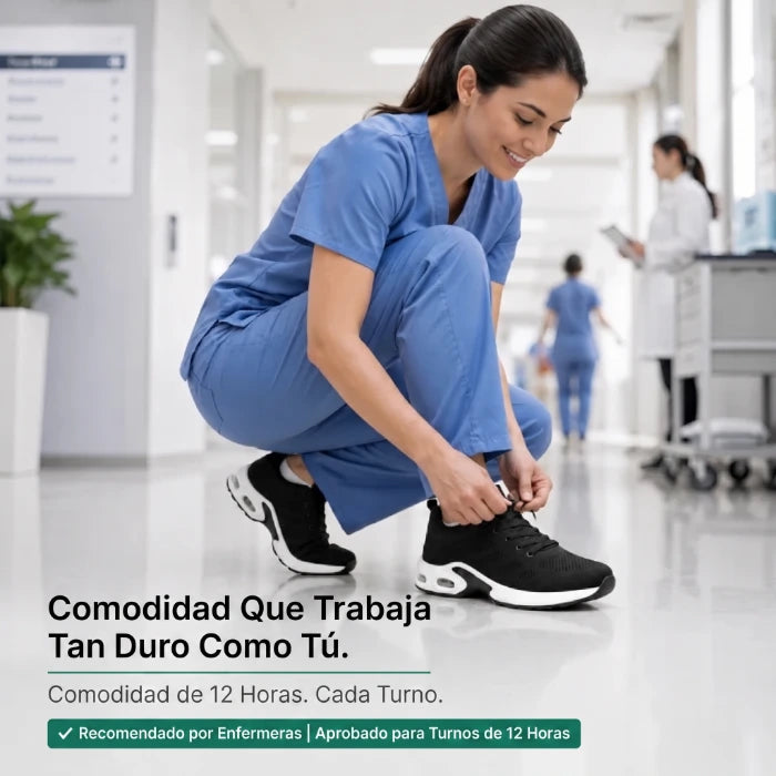 OrthoWalk™ – Tenis para turnos de 12 horas que alivian el dolor de pies, rodillas y espalda
