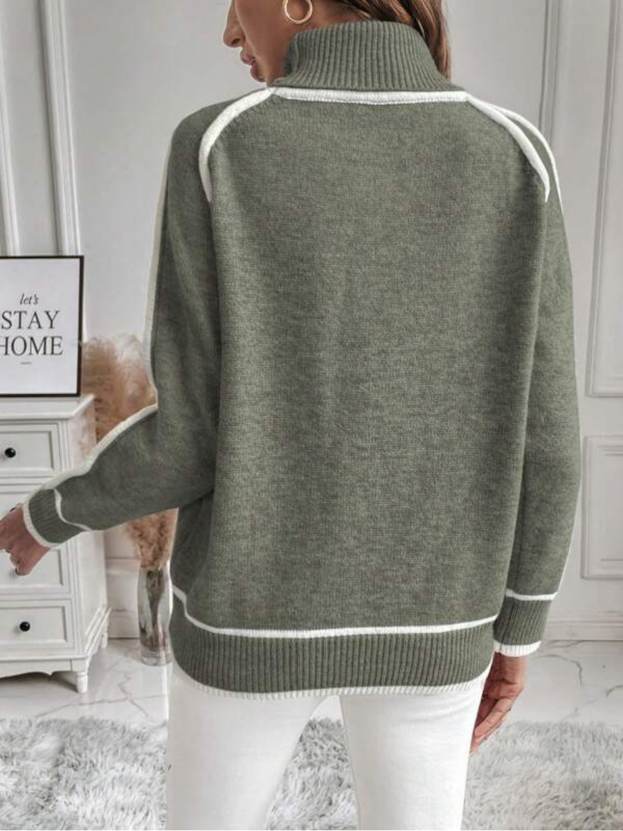 Suéter de Cuello Alto para Mujer Stella