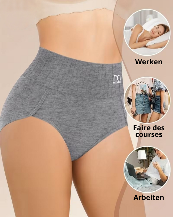 Pantaletas Moldeadoras de Cintura Alta Antibacterianas