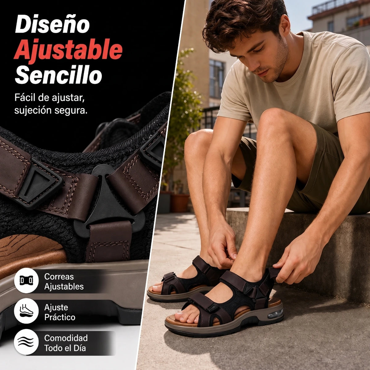 Sandalias deportivas Air Cushion para hombre
