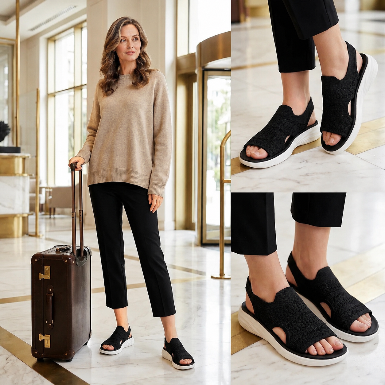Sandalias ortopédicas para mujer – Lorena