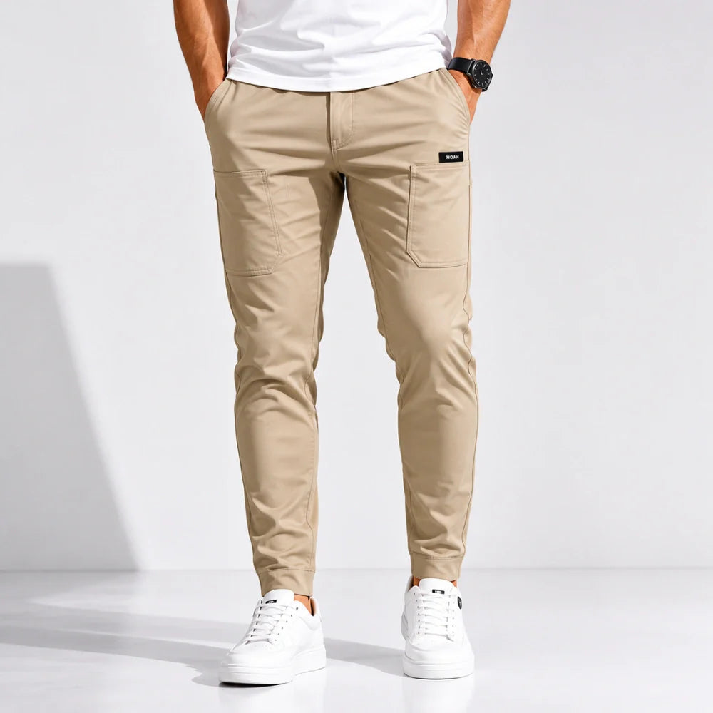Pantalón Cargo Elástico para Hombre - Matteo | Compra 1, Llévate 1 GRATIS