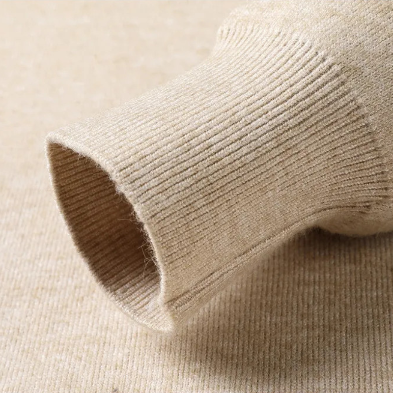 Suéter de Cachemira de Cuello Alto para Hombre – Damien
