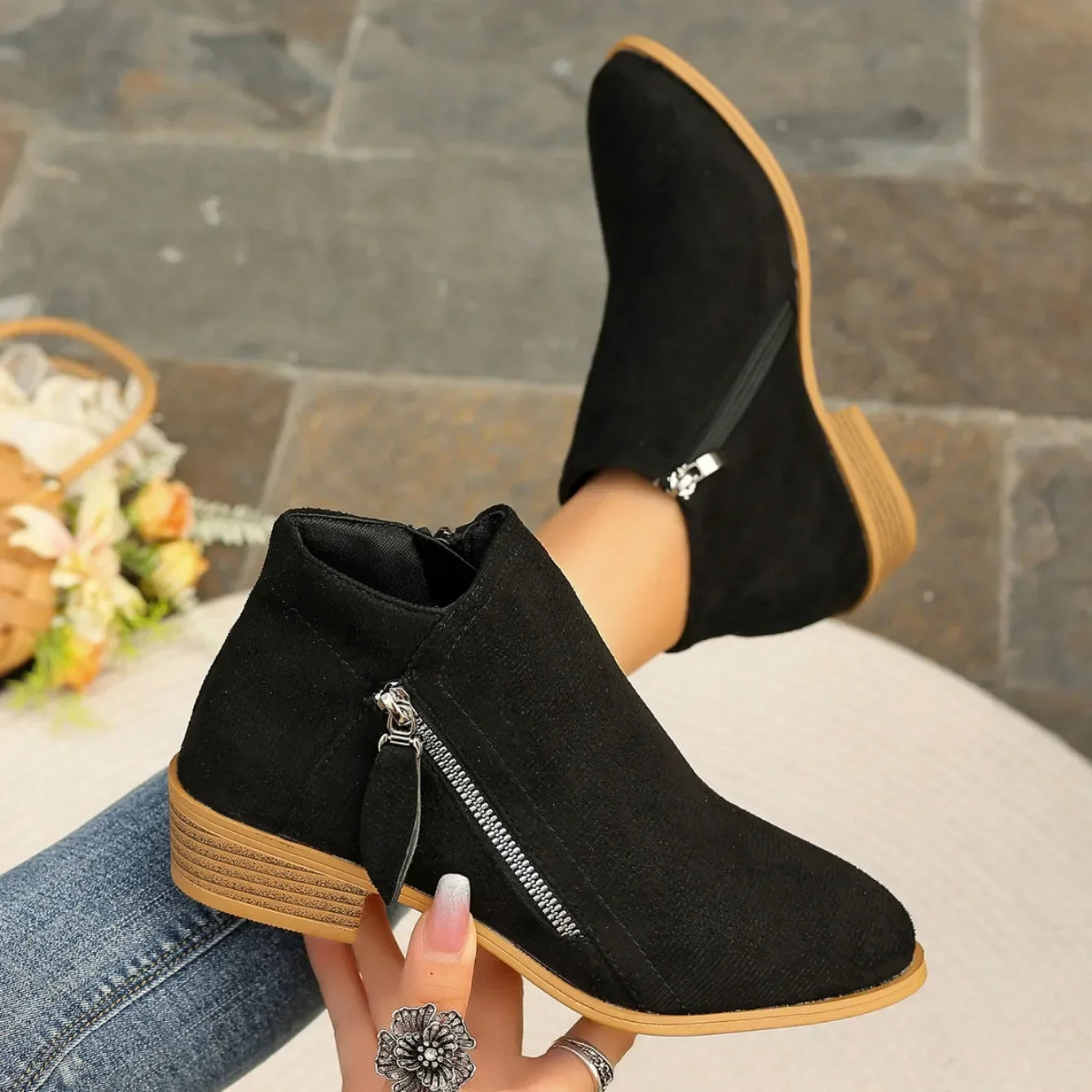Botines Cortos para Mujer - Élégant