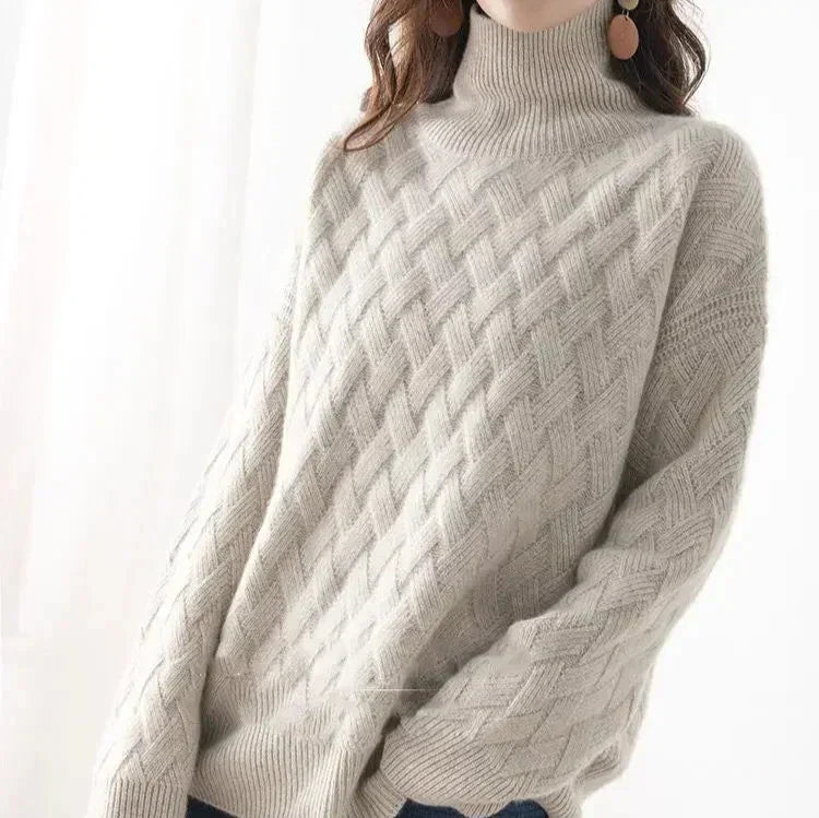 Suéter de Cuello Alto para Mujer Gabrielle