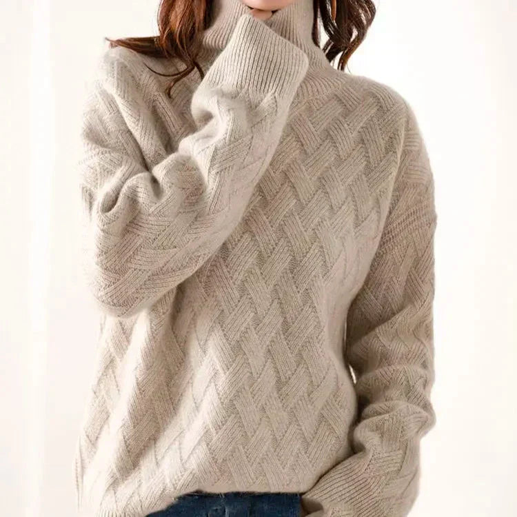 Suéter de Cuello Alto para Mujer Gabrielle