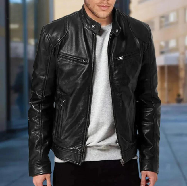 Chamarra de Piel para Hombre Adrian