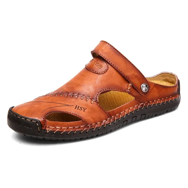 Sandalias ortopédicas de piel – Jones