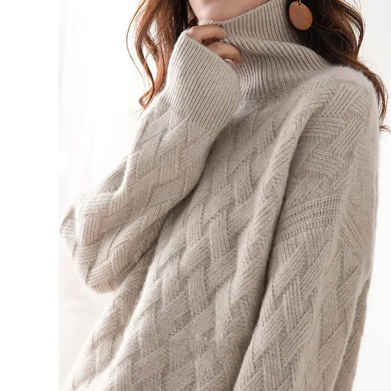 Suéter de Cuello Alto para Mujer Gabrielle