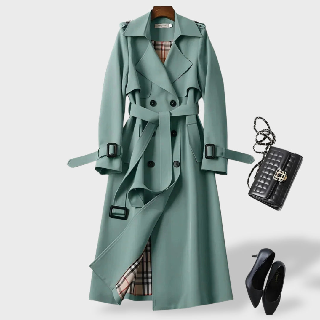 Gabardina Elegante para Mujer Clara