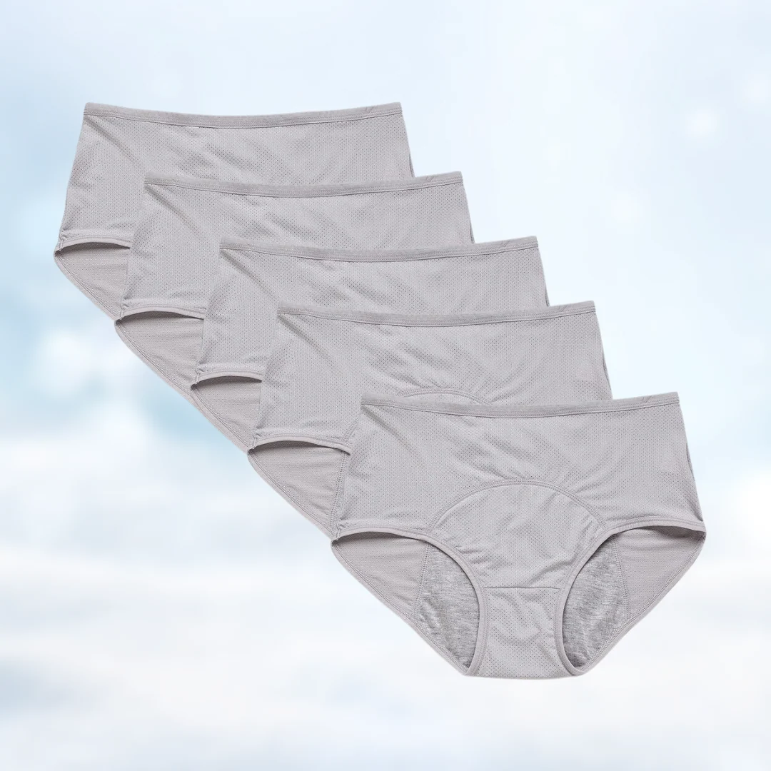 VitalDry | Ropa interior sin fugas (5 piezas)
