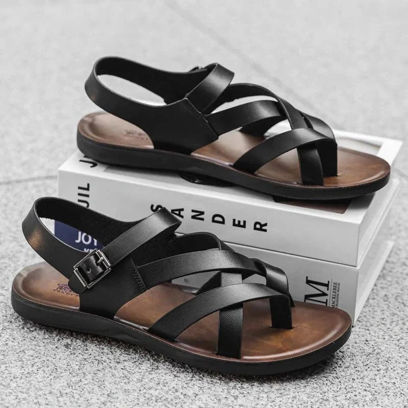 Roman | Sandalias para Hombre – Casuales, Suela Suave y Perfectas para la Playa