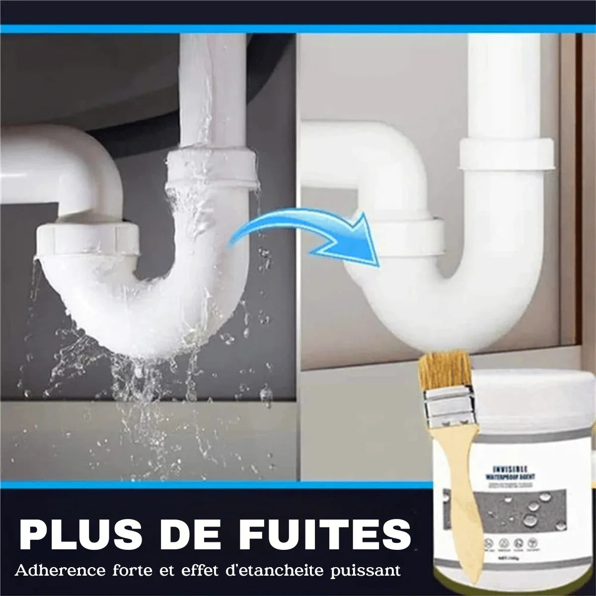 Sellador Anti-Fugas e Infiltraciones + Brocha de Regalo