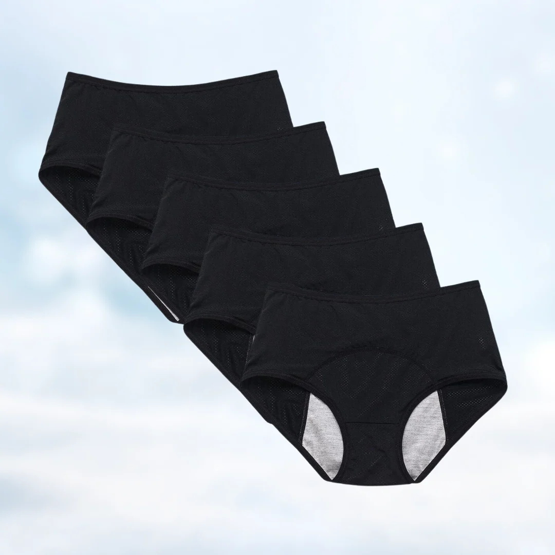 VitalDry | Ropa interior sin fugas (5 piezas)