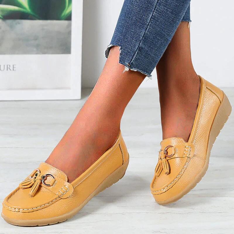 Mocasín Ortopédico de Piel - Mary