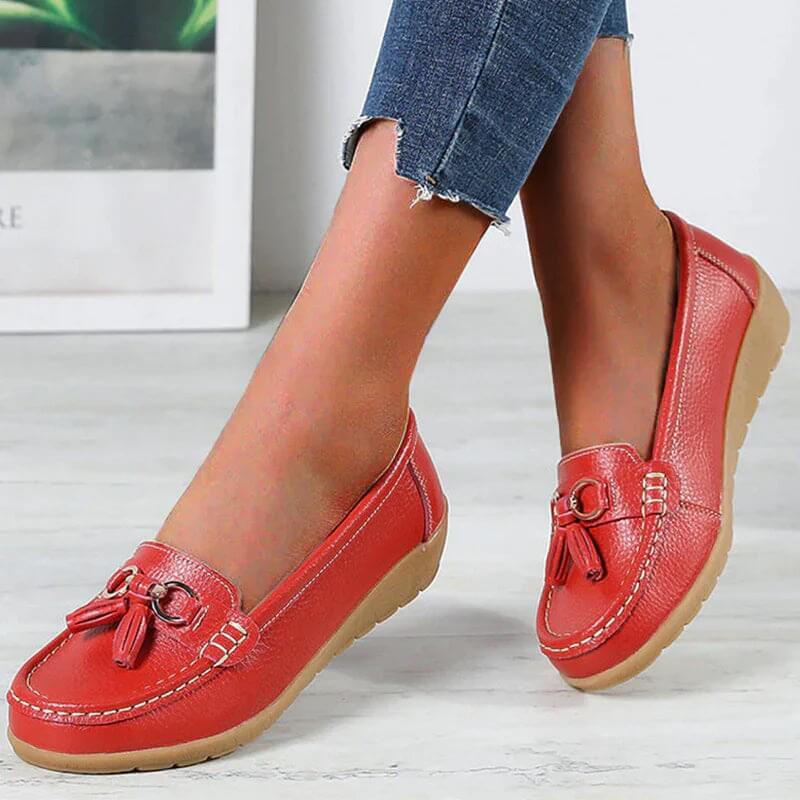 Mocasín Ortopédico de Piel - Mary
