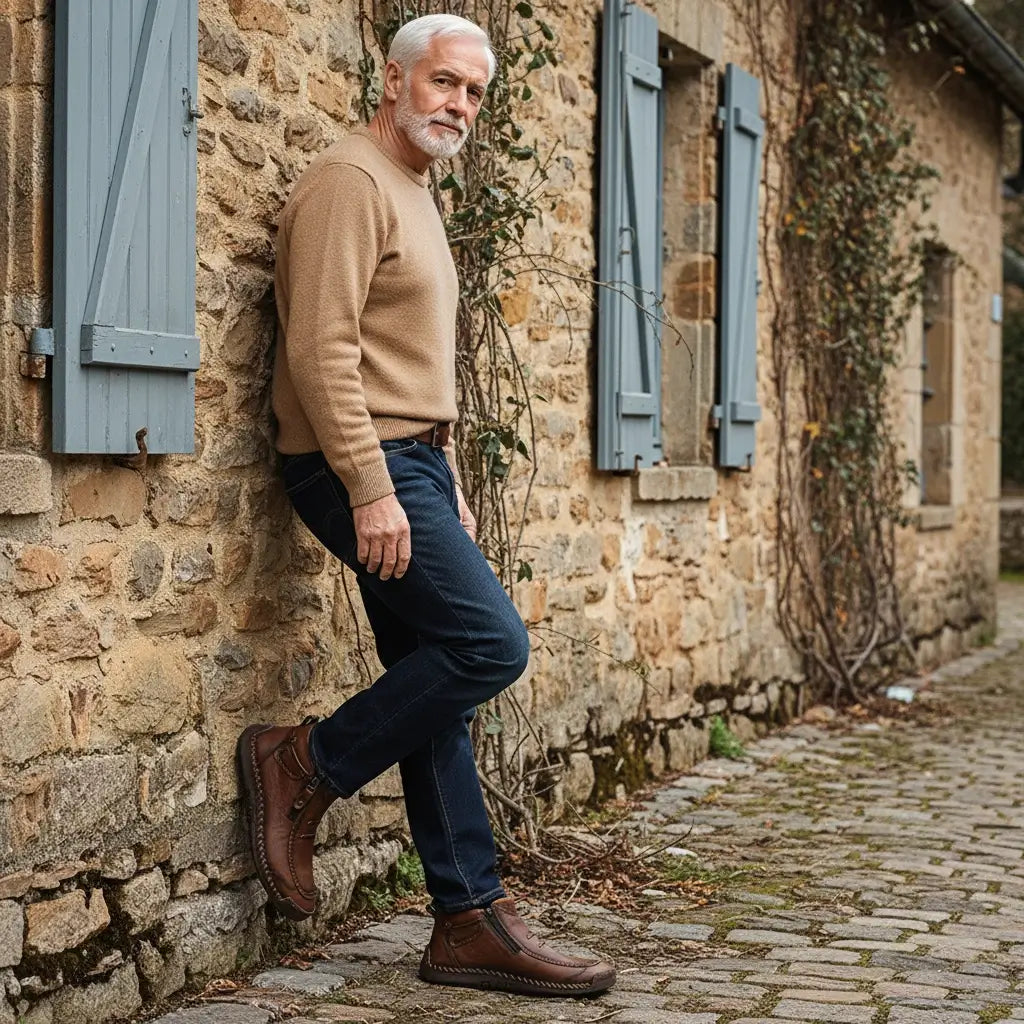 Davos | Botas de Piel Hechas a Mano – Confort y Durabilidad