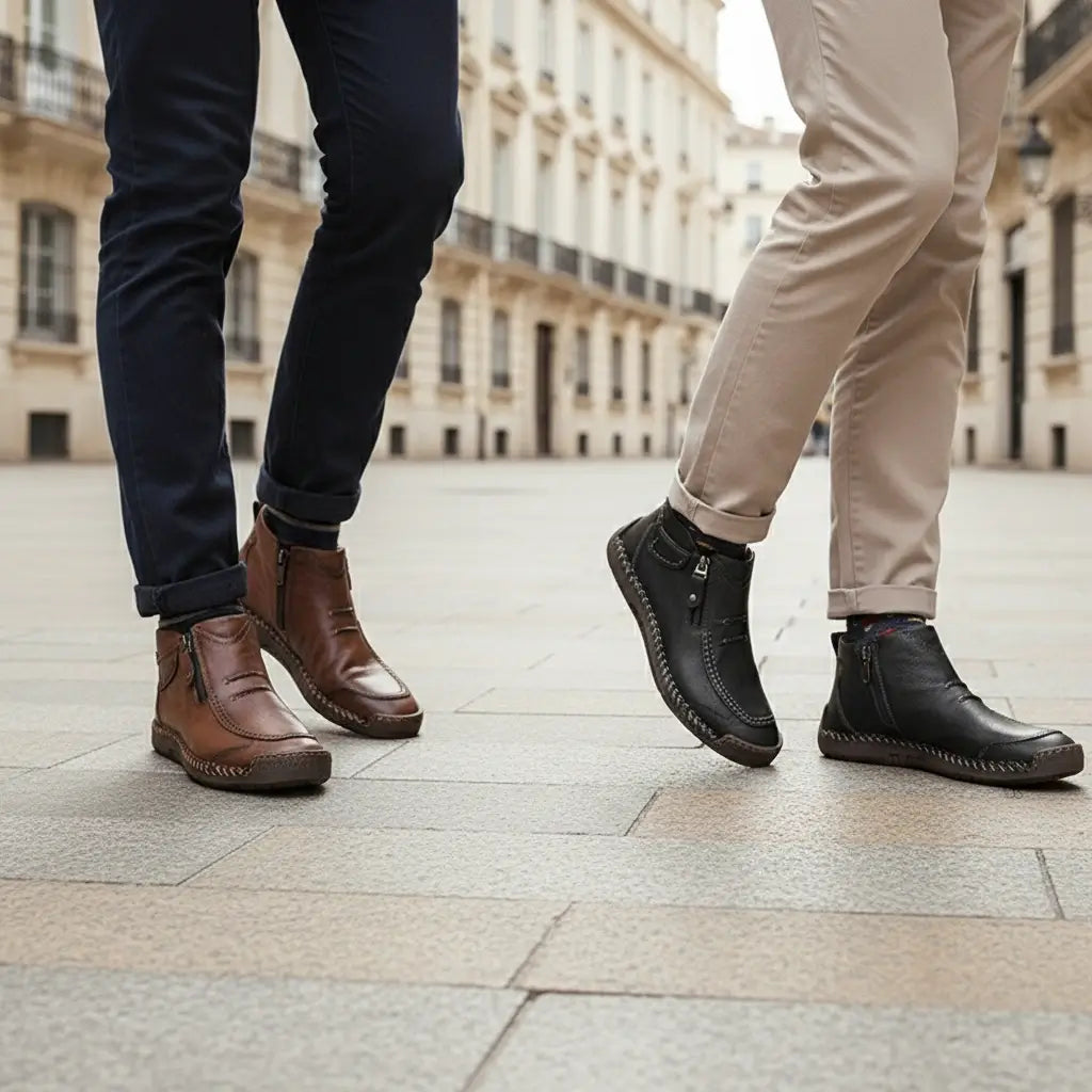 Davos | Botas de Piel Hechas a Mano – Confort y Durabilidad