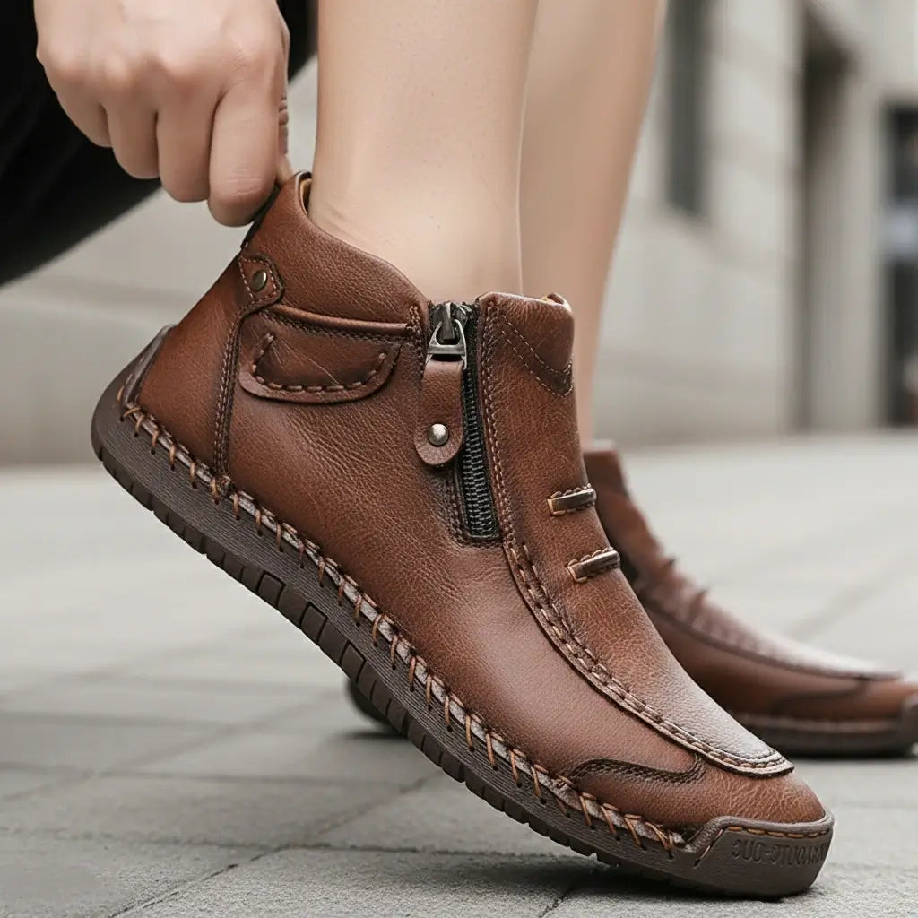 Davos | Botas de Piel Hechas a Mano – Confort y Durabilidad