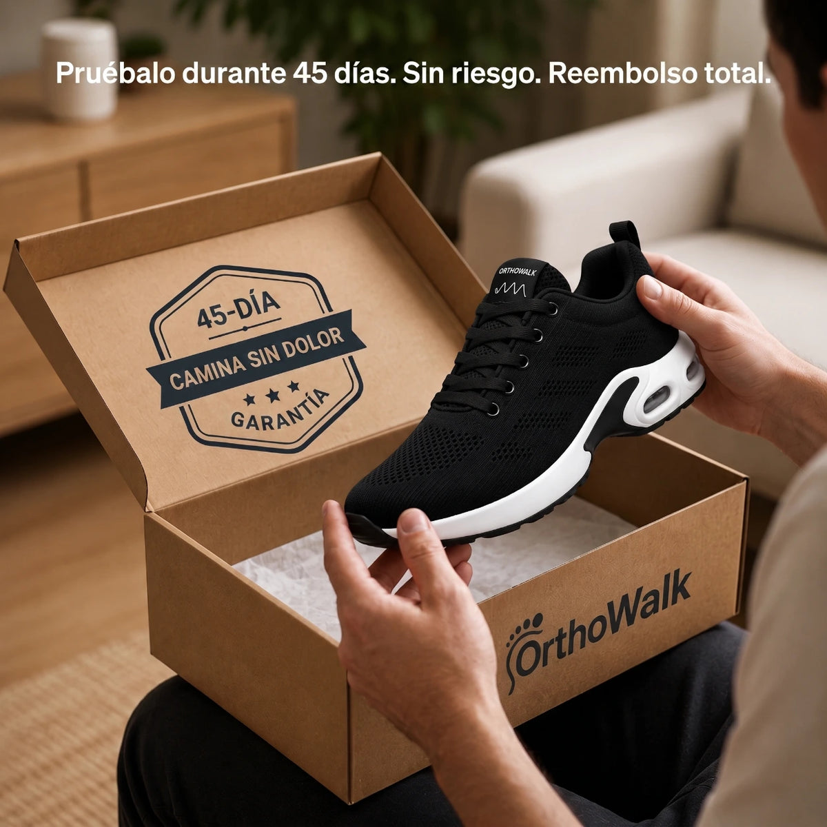OrthoWalk™ – Tenis para turnos de 12 horas que alivian el dolor de pies, rodillas y espalda
