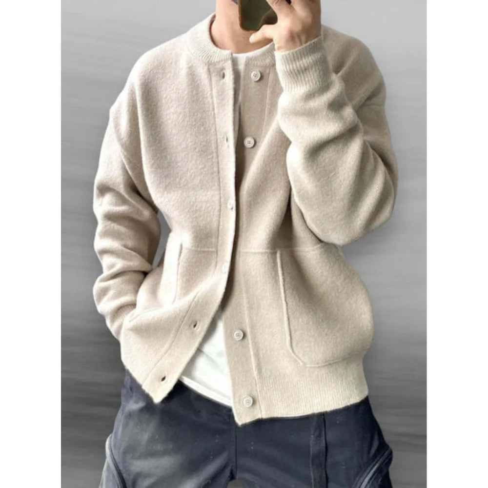 Chaleco Tejido con Botones para Hombre Luca