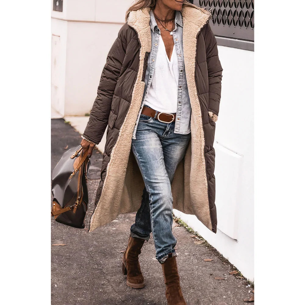 Parka Larga de Invierno para Mujer Isla