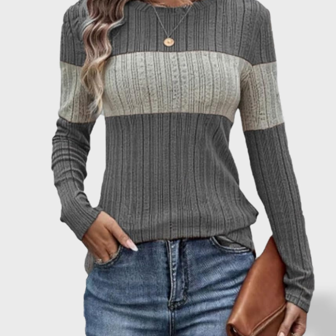 Suéter Casual de Punto para Mujer Jade