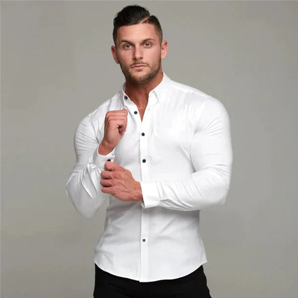 Camisa Antiarrugas y Elástica - UltraTech