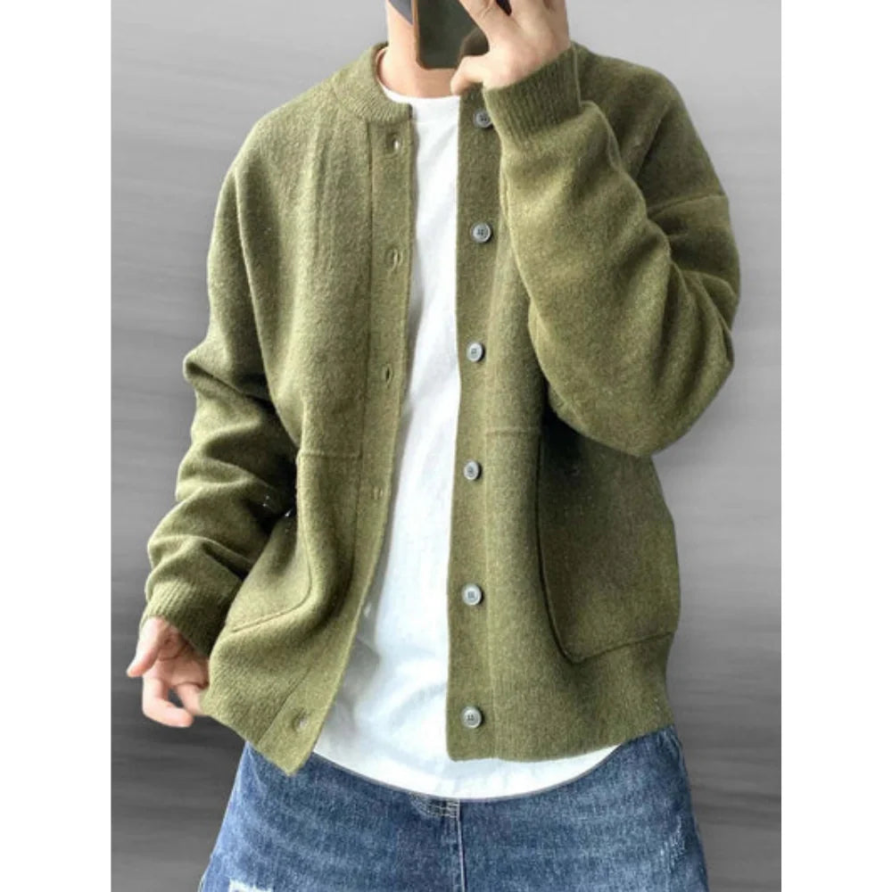 Chaleco Tejido con Botones para Hombre Luca