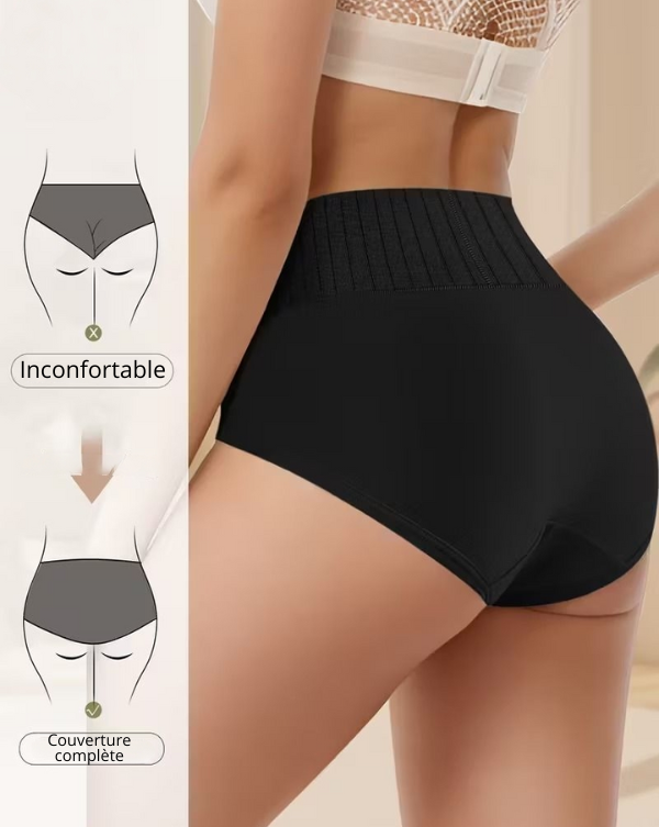 Pantaletas Moldeadoras de Cintura Alta Antibacterianas