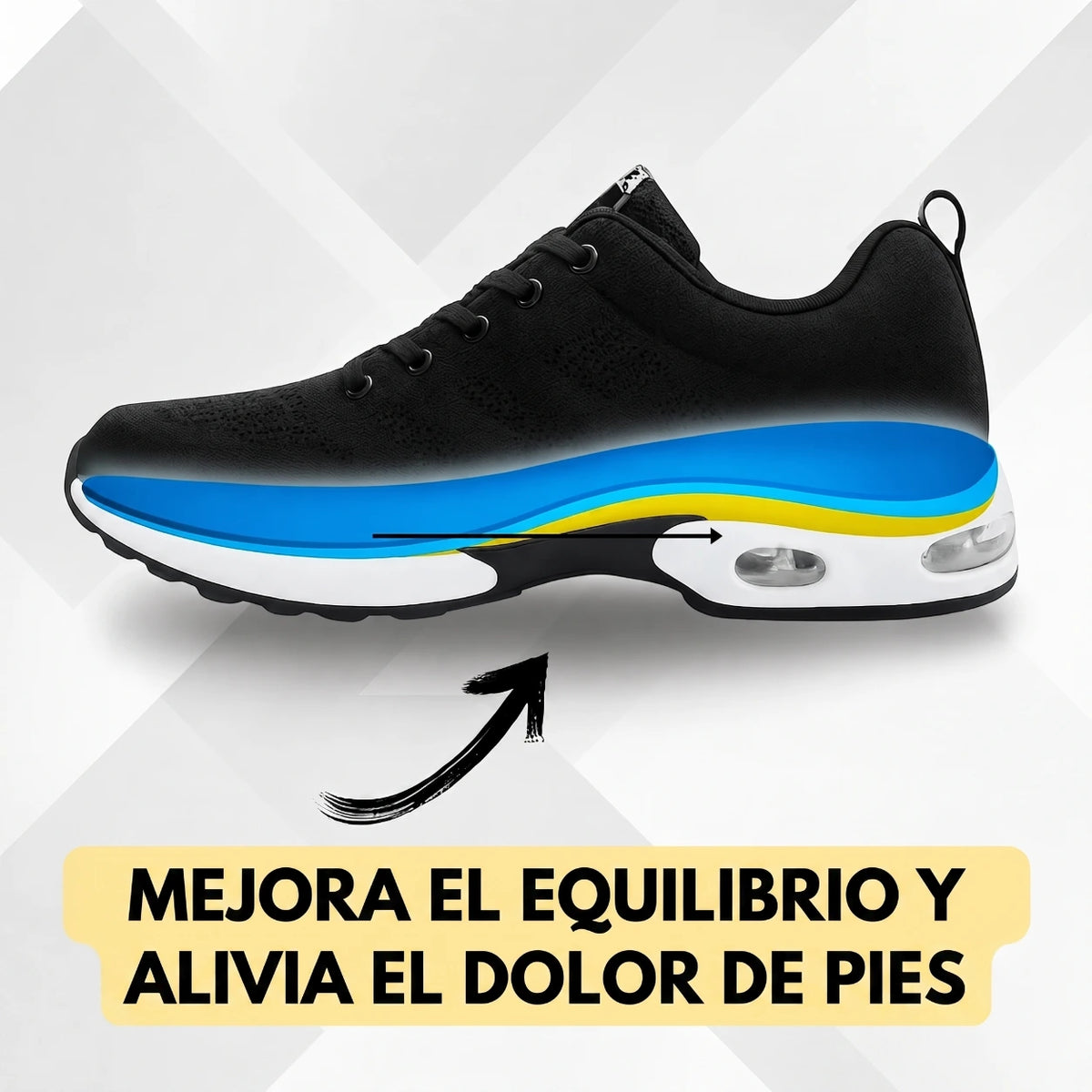 OrthoWalk™ – Tenis para turnos de 12 horas que alivian el dolor de pies, rodillas y espalda