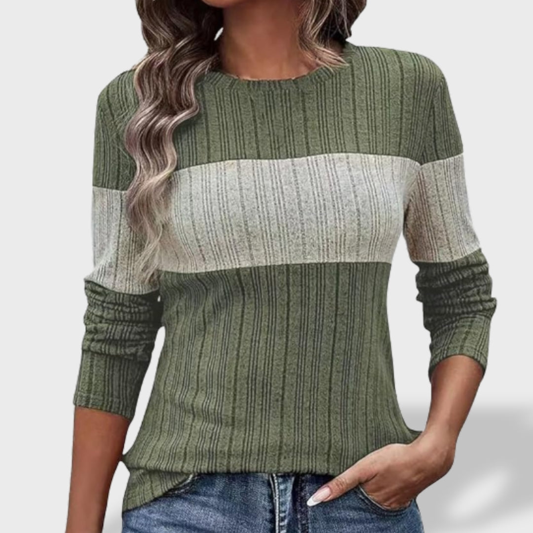 Suéter Casual de Punto para Mujer Jade