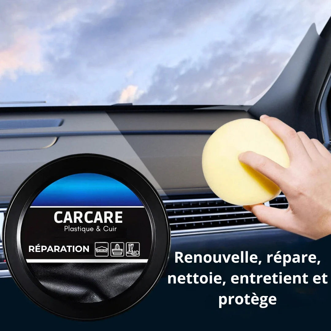 CarCare - Crema Reparadora + Esponja Gratis