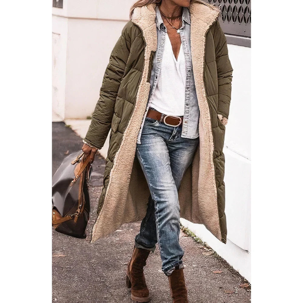 Parka Larga de Invierno para Mujer Isla
