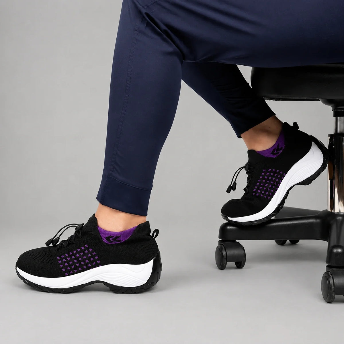 OrthoShift™ – Tenis para turnos de 12 horas que alivian el dolor de pies, rodillas y espalda