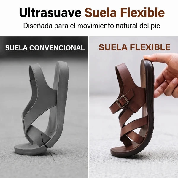 Roman | Sandalias para Hombre – Casuales, Suela Suave y Perfectas para la Playa