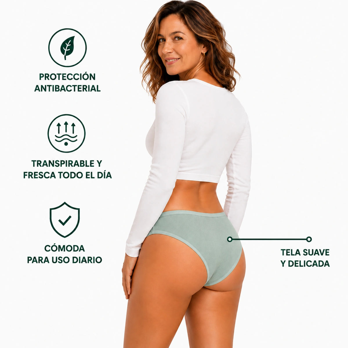SoftDry | Calzones antibacteriales y transpirables | 5+5 GRATIS