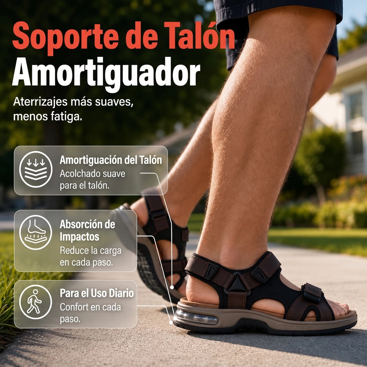 Sandalias deportivas Air Cushion para hombre