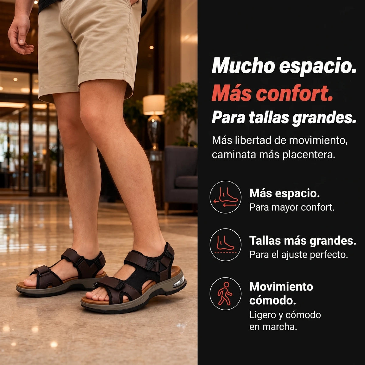 Sandalias deportivas Air Cushion para hombre