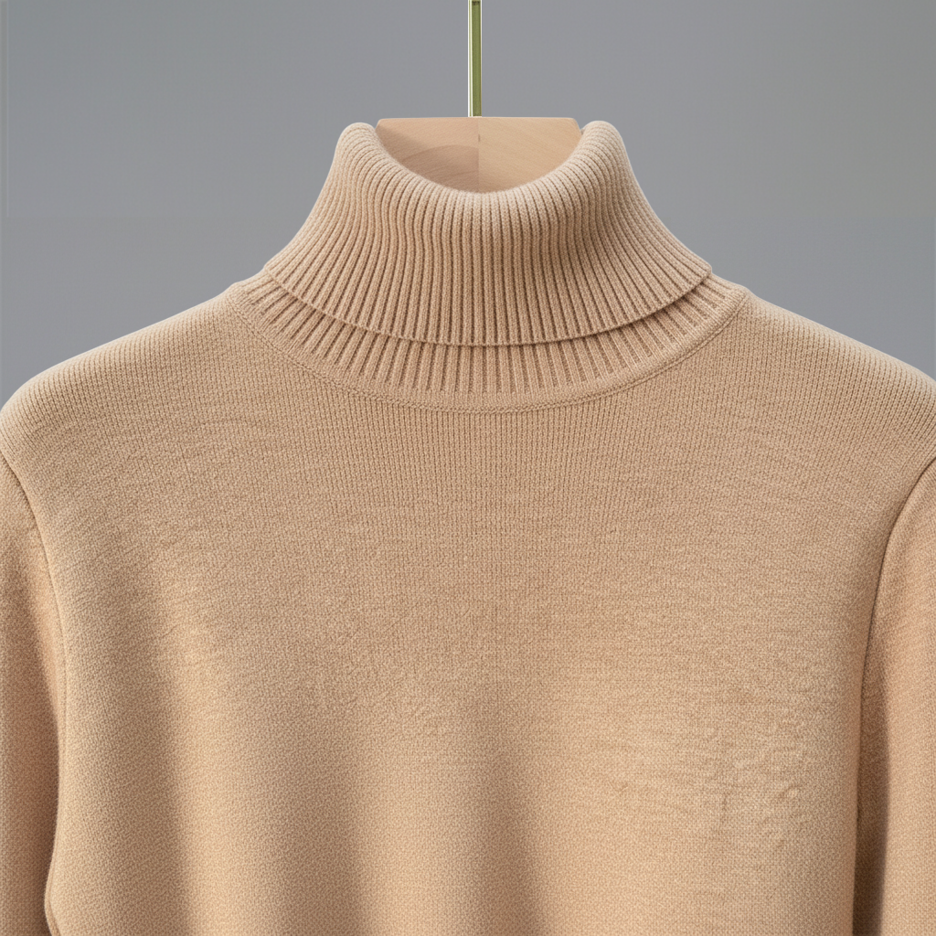 Suéter de cuello alto polar para mujer Karen