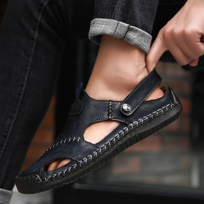 Sandalias ortopédicas de piel – Jones