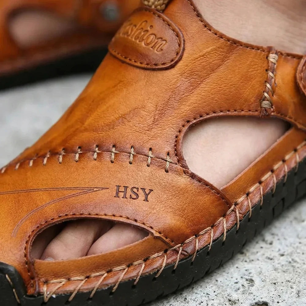 Sandalias ortopédicas de piel – Jones