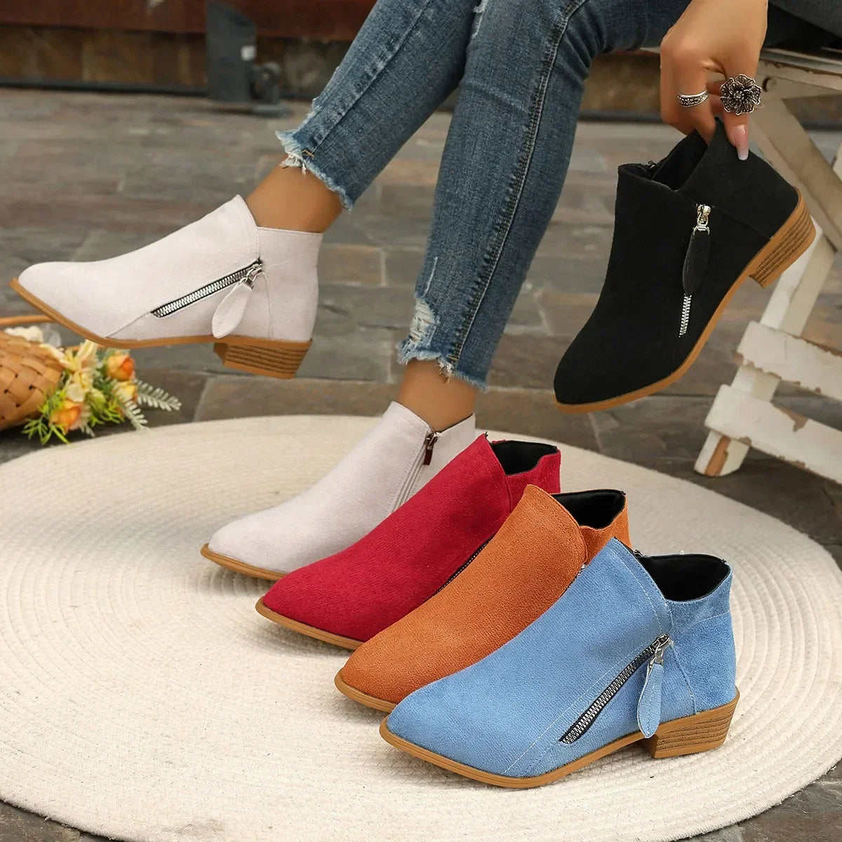 Botines Cortos para Mujer - Élégant
