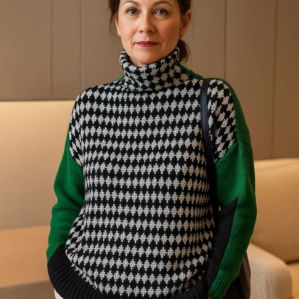 Suéter Estampado Moderno para Mujer Éloïse