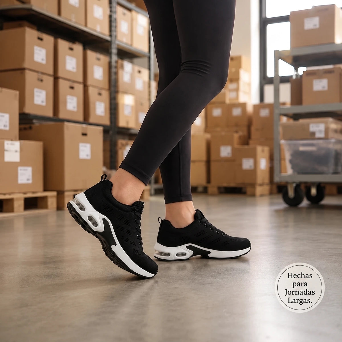 OrthoWalk™ – Tenis para turnos de 12 horas que alivian el dolor de pies, rodillas y espalda